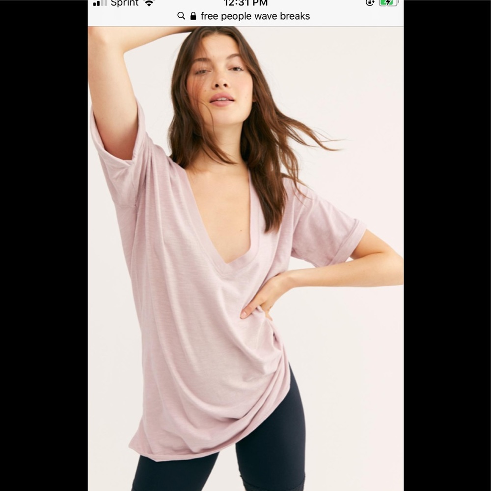 Free people beach wave breaks‎ tunic . NWOT